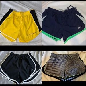 Nike under Armour shorts lot xs